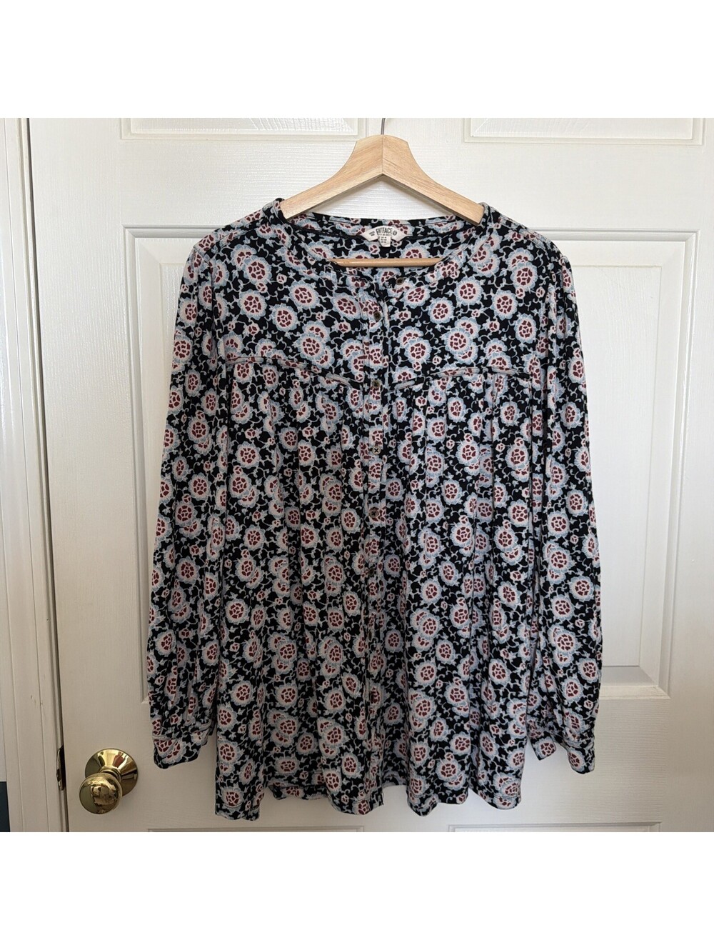 Fatface- Women's Plus Size Jodie Wild Floral Tunic. Sz 14